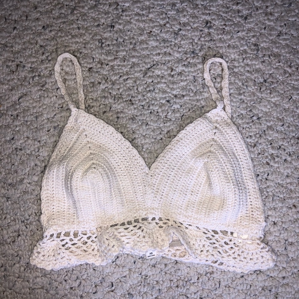 Crochet crop top